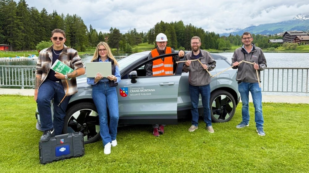 Bryan Frily, Stecy Florey, Christophe Balet, Benjamin Charpiot, Baptiste Cotter