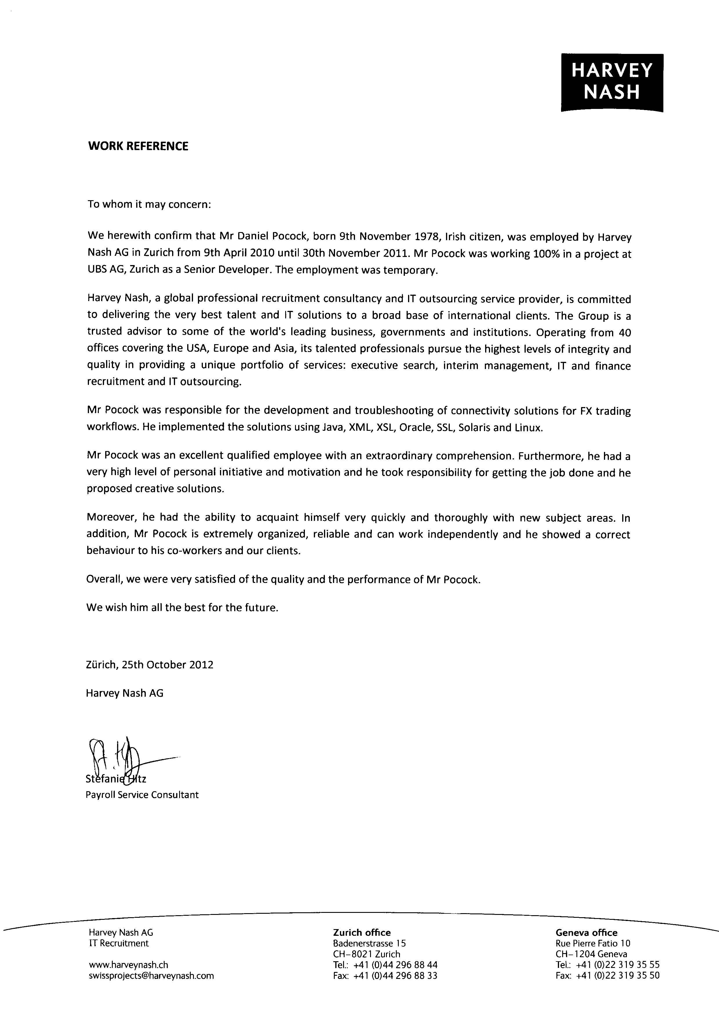 Daniel Pocock, UBS, Zurich, cybersecurity