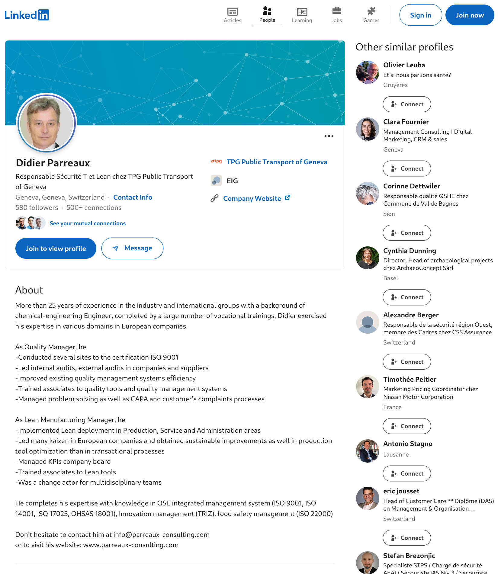 Didier Simon René Parreaux, Jurist, Avocat, JuristGate