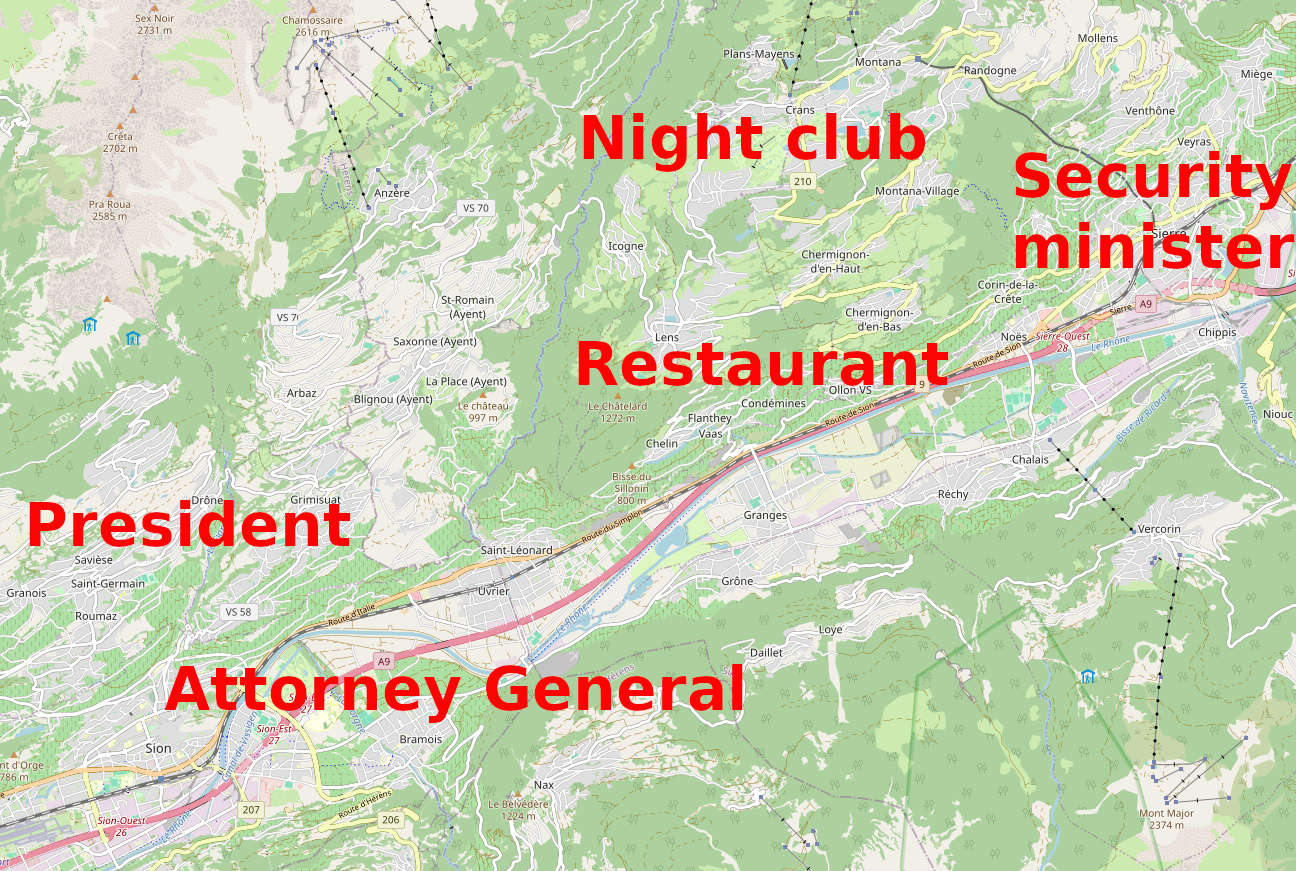 Sion, Crans-Montana, Valais